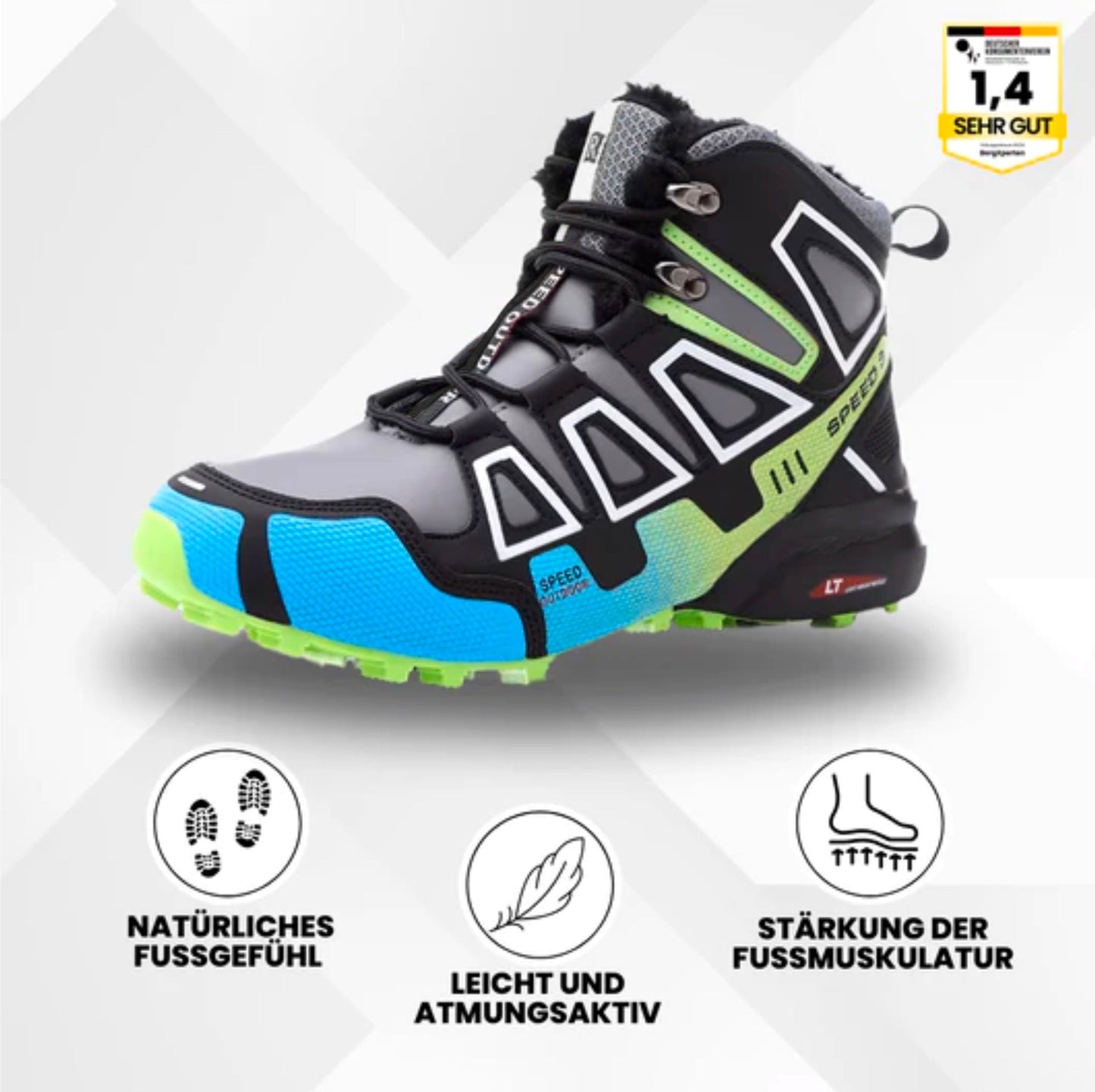 Ewerydays | OrthoTrekking Pro Hallux – ergonomische Hallux Valgus Wander u.-Trekkingschuhe