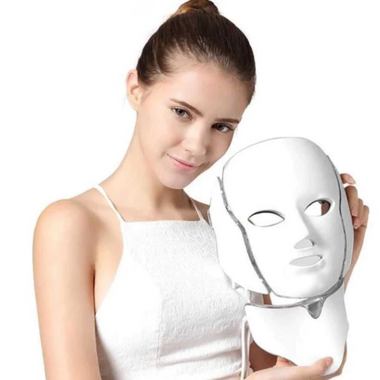Ewerydays | 7 Farben LED Photon Lichttherapie Maske - Gesichts- und Halsbehandlung