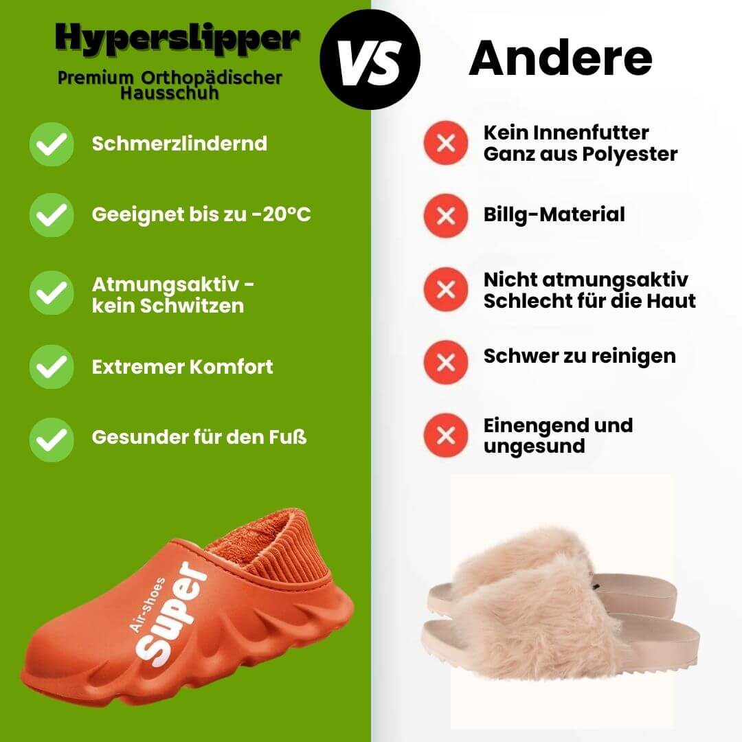 Ewerydays | Hyperslipper - orthopädischer schmerzlindernder Slipper für mehr Komfort