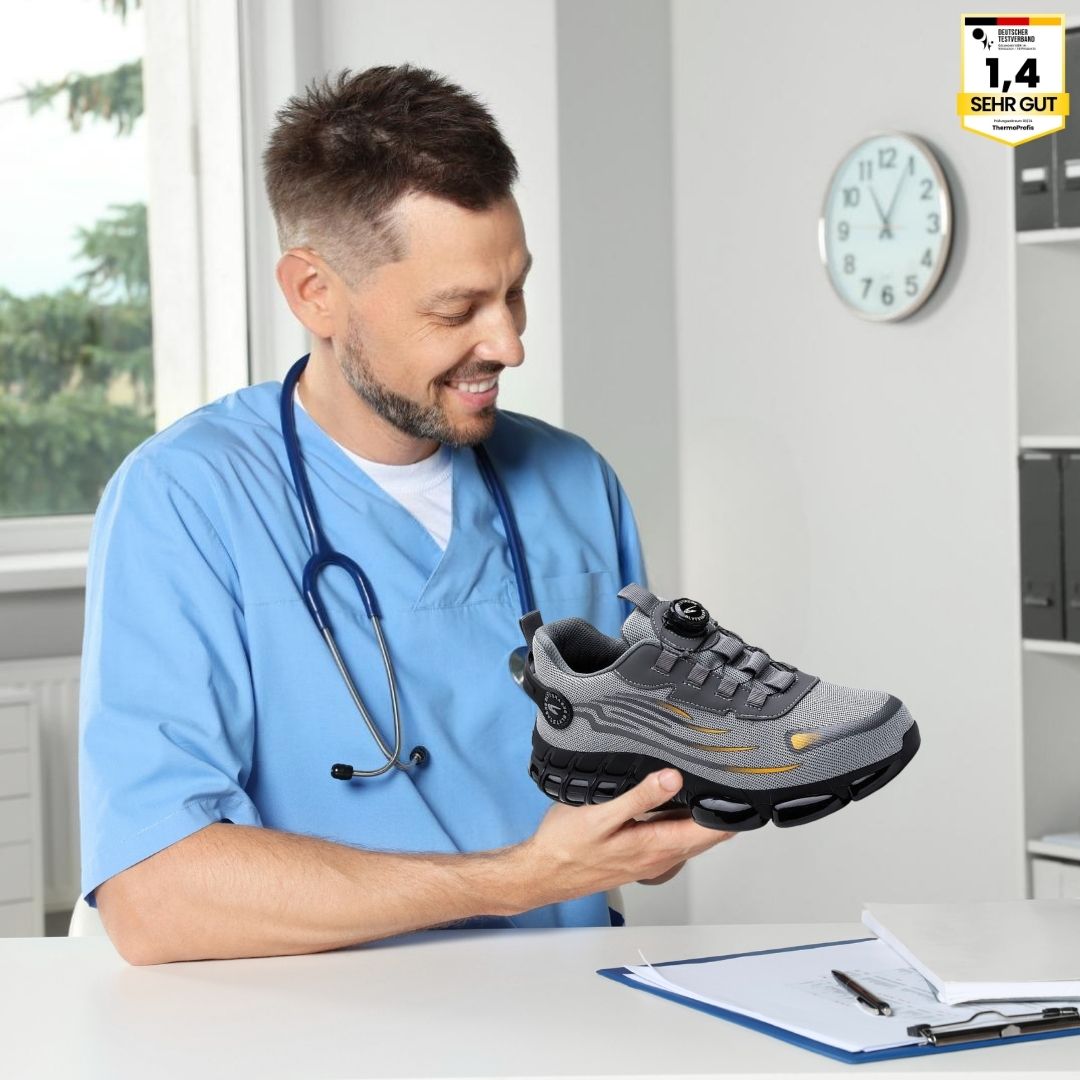 Ewerydays | SafeStep - ergonomischer und schmerzlindernder Sicherheitsschuh - Zertifiziert nach EN ISO 20345
