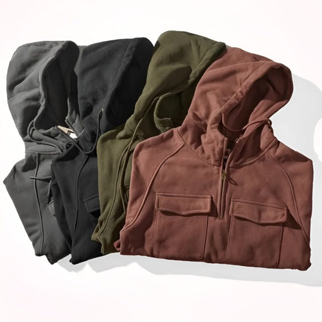 Ewerydays | Nordberg – Herren Winter Hoodie mit Fleecefutter und Kapuze