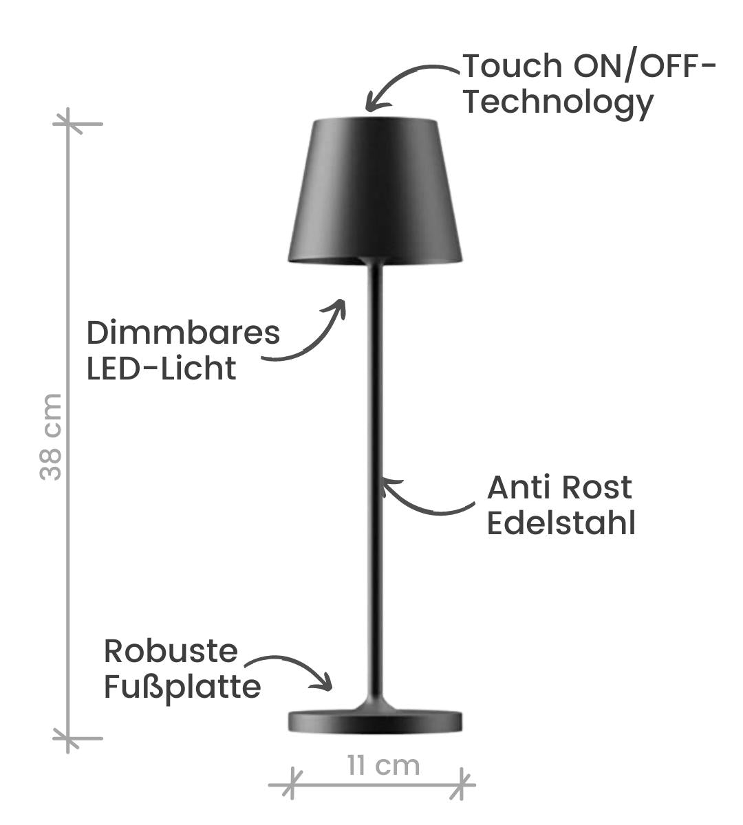 Ewerydays | kaufsy - kabellose Lampe Set Angebot