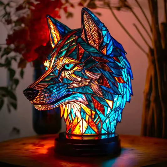 Ewerydays | LeuchtWolf - handgefertigte Lampe, die Herzen erstrahlen lässt