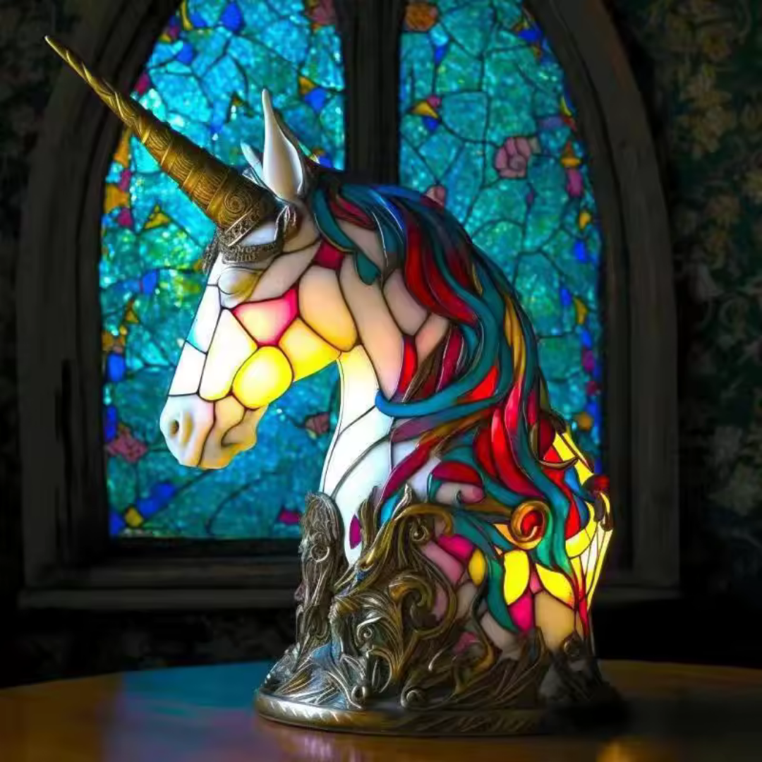 Ewerydays | LeuchtEinhorn - handgefertigte Lampe, die Herzen erstrahlen lässt