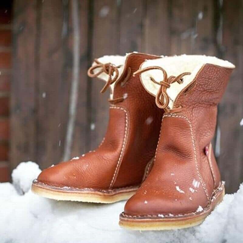 Ewerydays | Lunera – Damen Winterstiefel wasserdicht mit Wollfutter und Fleece