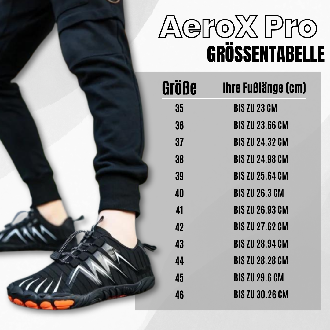 Ewerydays | AeroX Pro - ergonomischer schmerzlindernder Barfußschuh - Sonderaktion 1+2 Gratis