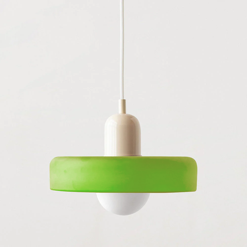 Ewerydays | Bauhaus-Pendelleuchte aus farbigem Glas