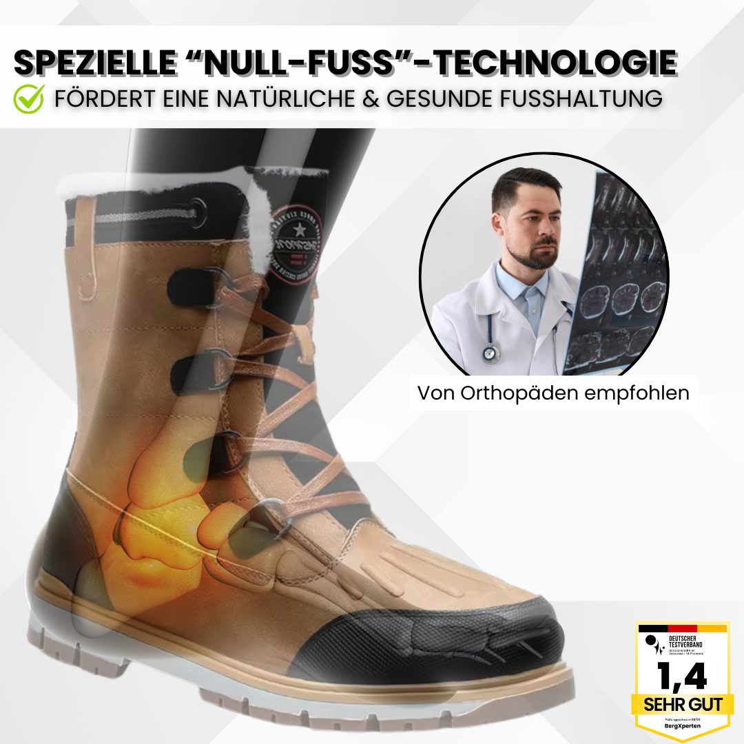 Ewerydays | OrthoBoot Pro - schmerzlindernde, wasserdichte, isolierte Stiefel für Herbst und Winter