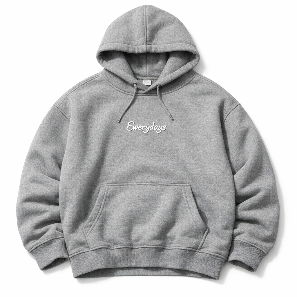 Ewerydays Schwerer Oversize-Hoodie