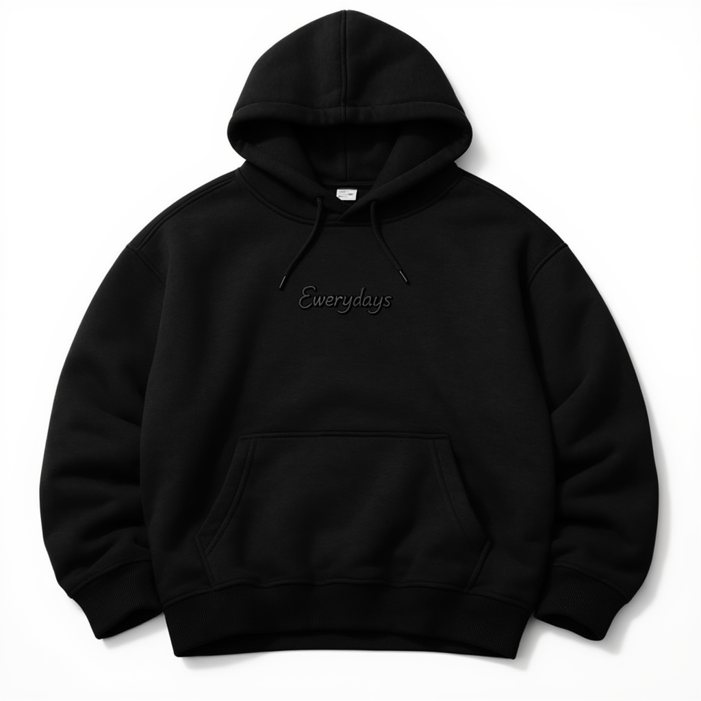 Ewerydays Schwerer Oversize-Hoodie