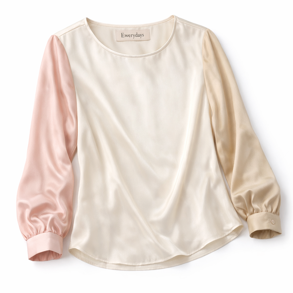 Ewerydays Minimalistische Seidenbluse