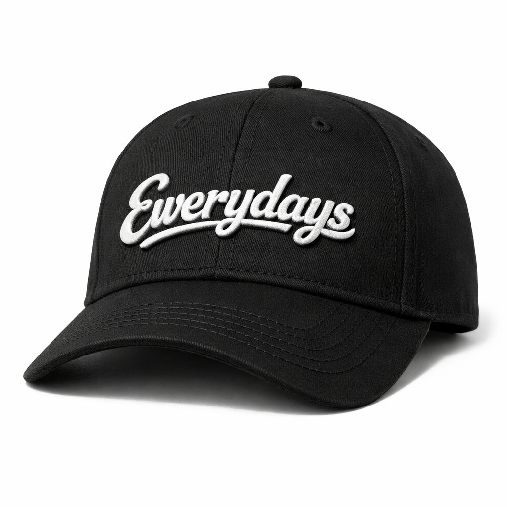 Ewerydays Kappe mit 3D-Sticklogo