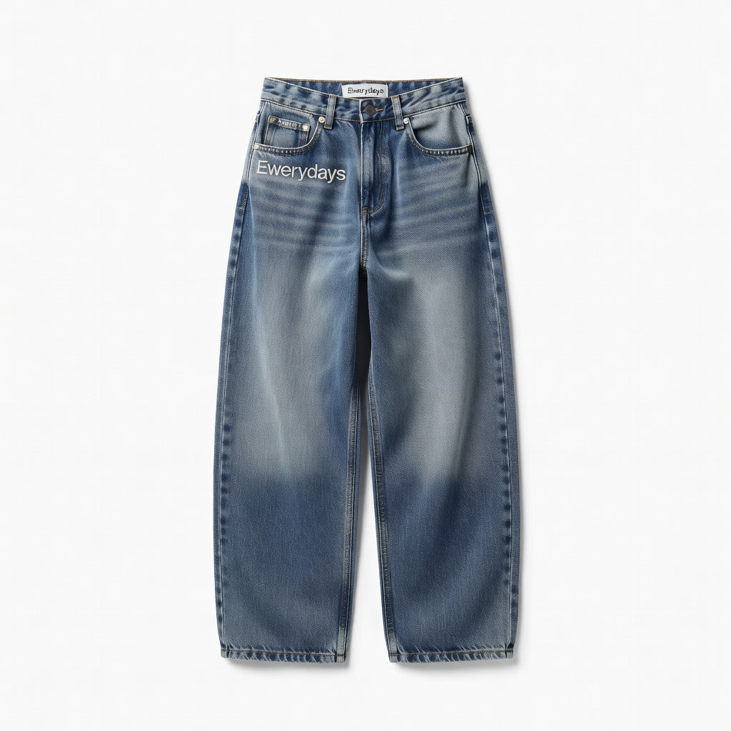 Ewerydays Lässige Baggy-Jeans