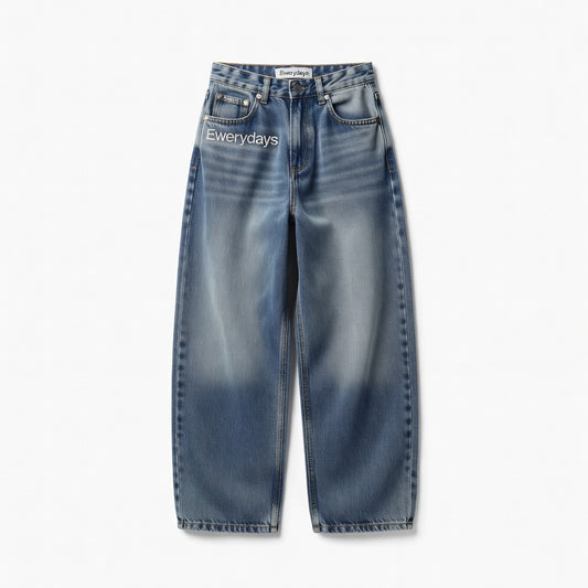 Ewerydays Lässige Baggy-Jeans