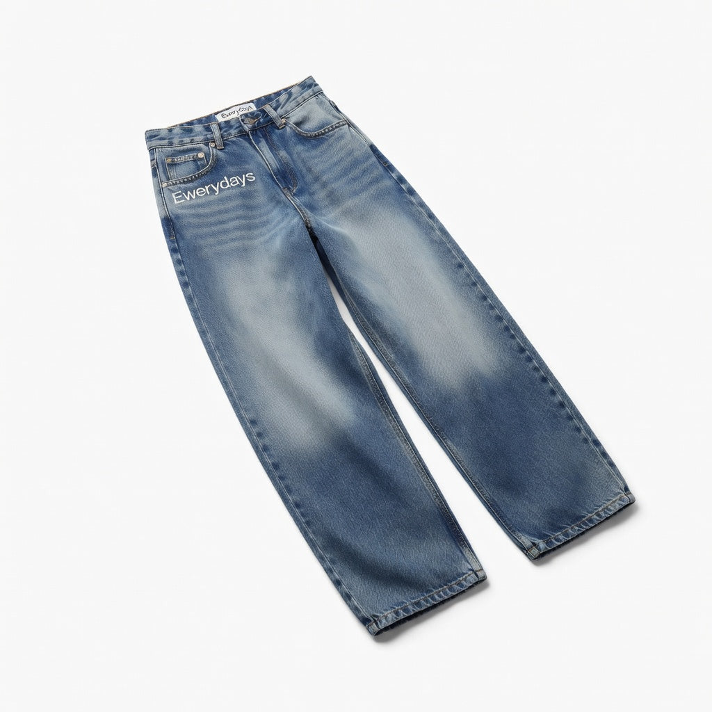 Ewerydays Lässige Baggy-Jeans