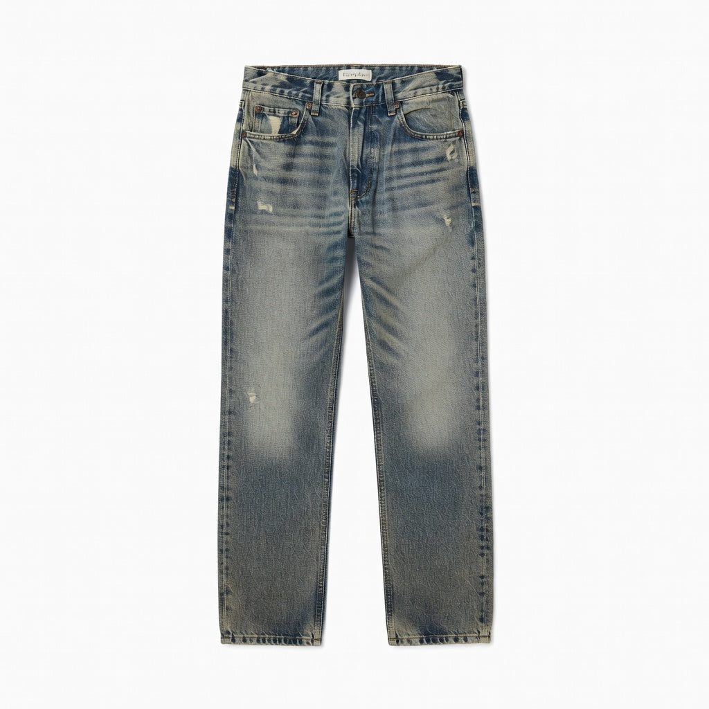 Ewerydays Gewaschene Vintage-Jeans