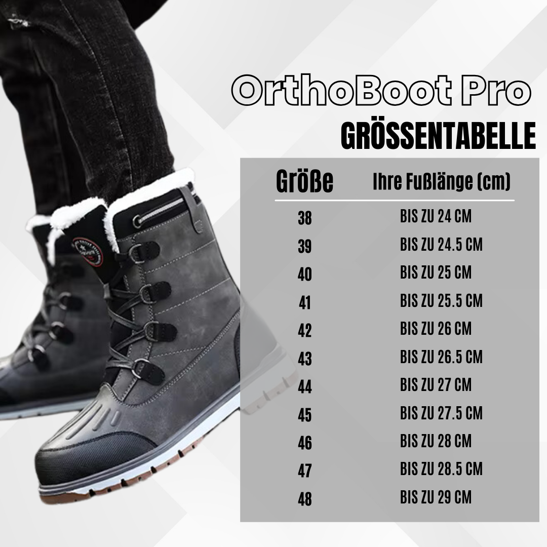 Ewerydays | OrthoBoot Pro - schmerzlindernde, wasserdichte, isolierte Stiefel für Herbst und Winter