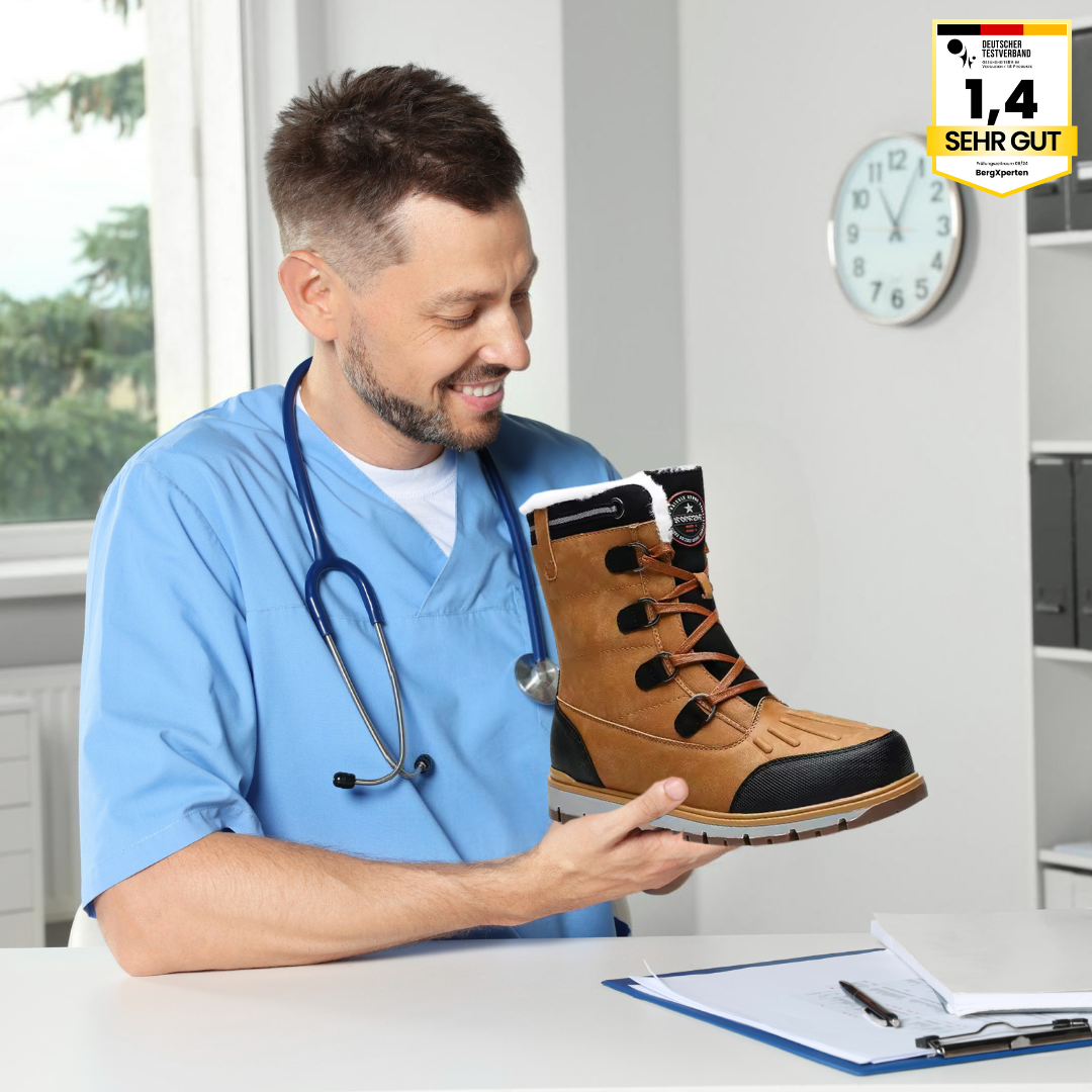 Ewerydays | OrthoBoot Pro - schmerzlindernde, wasserdichte, isolierte Stiefel für Herbst und Winter