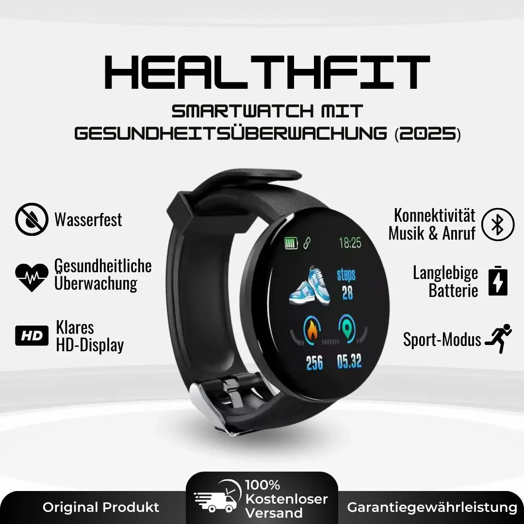 Ewerydays | HealthFit - Gesundheits u.-Fitness-Smartwatch (2025)