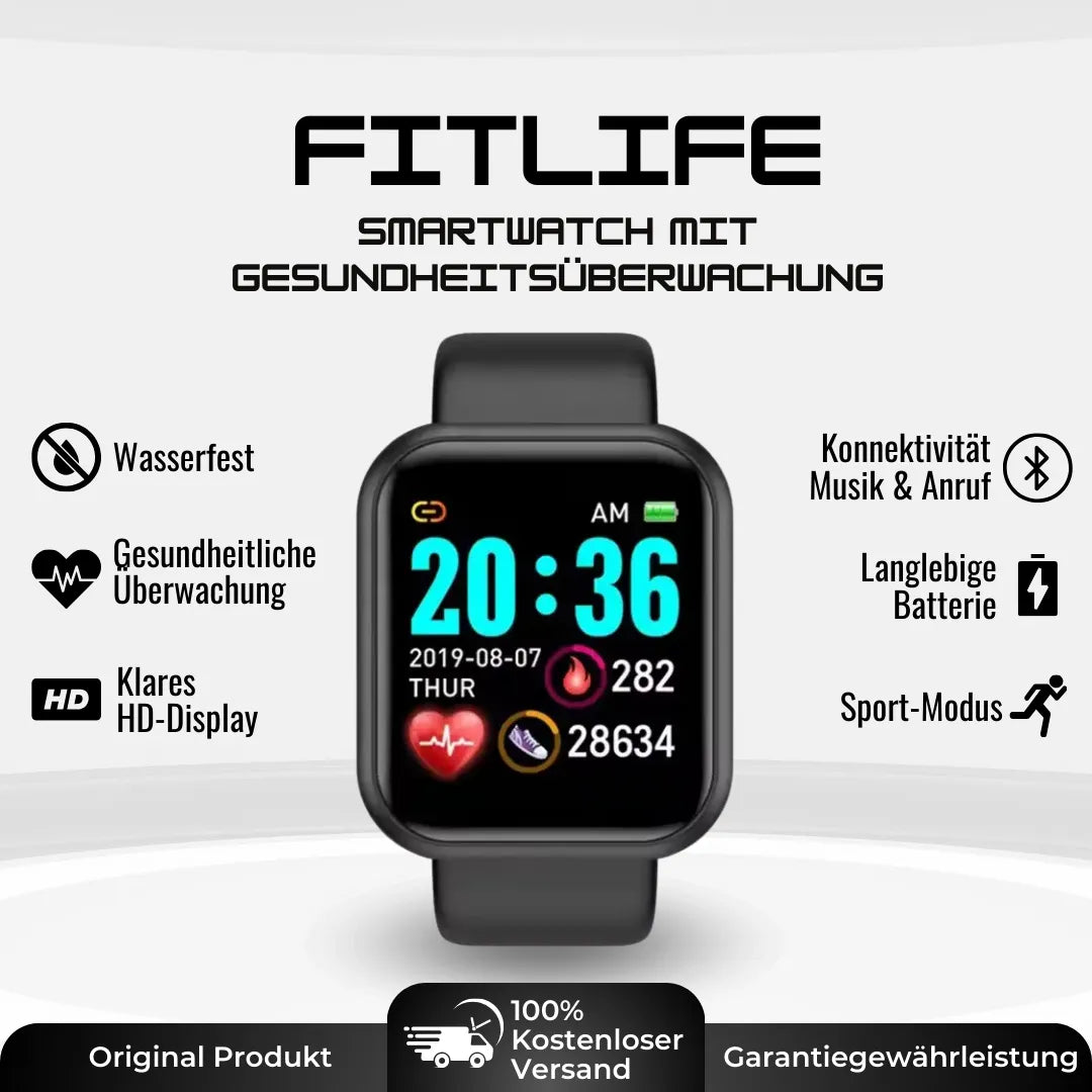 Ewerydays | FitLife - Gesundheits u.-Fitness -Smartwatch (2025)