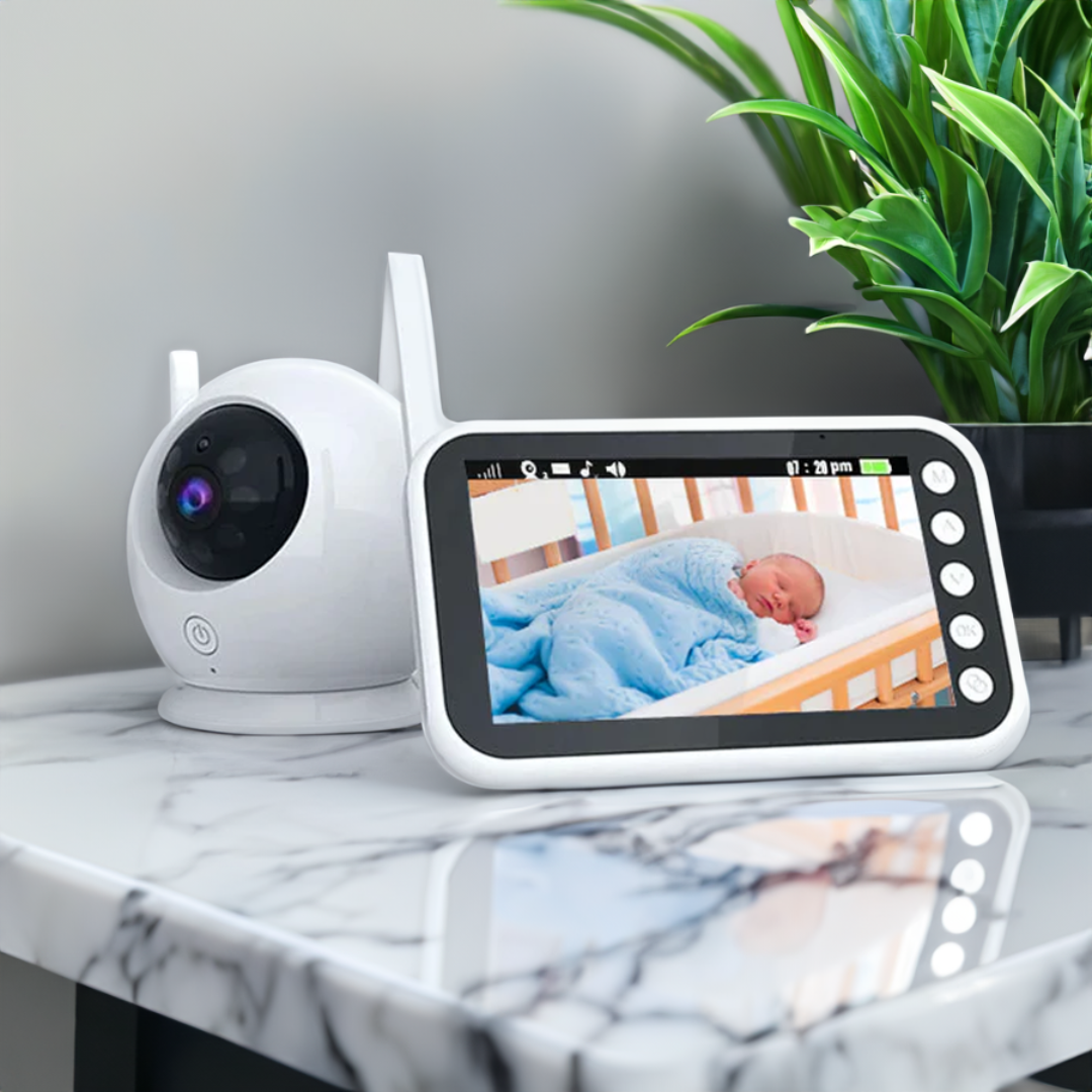 Ewerydays | Intelligentes Babyphone mit HD-Kamera, Nachtsicht & App-Steuerung