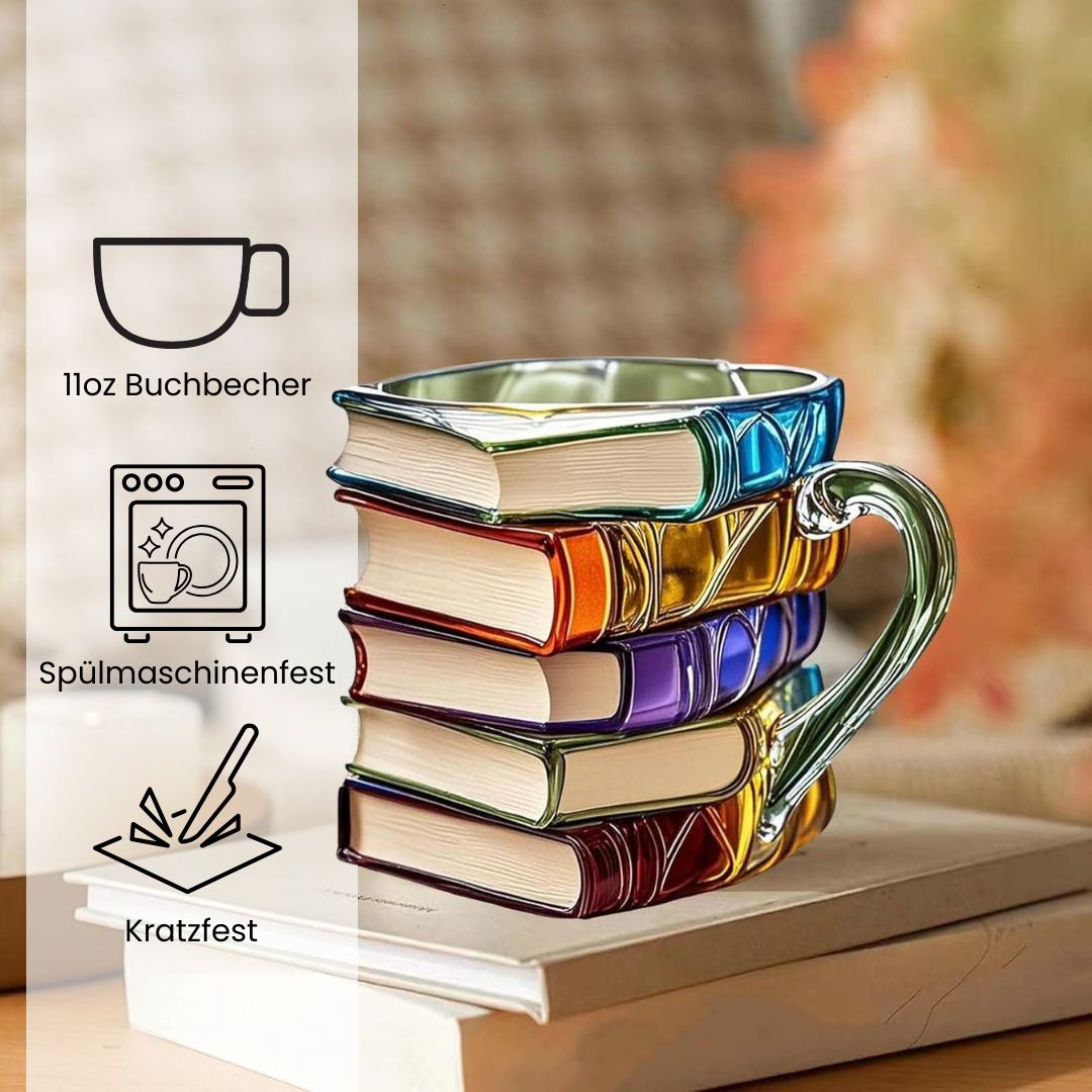 Ewerydays | Handgemachte 3D Leseglück-Tasse - Original