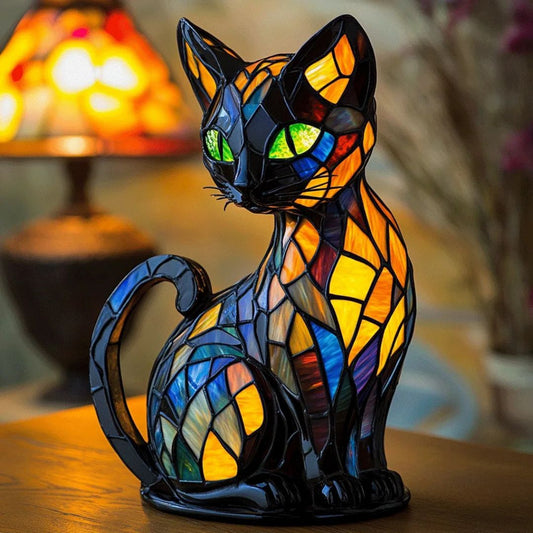 Ewerydays | Leuchtkatze – handgefertigte Lampe, die Herzen erstrahlen lässt