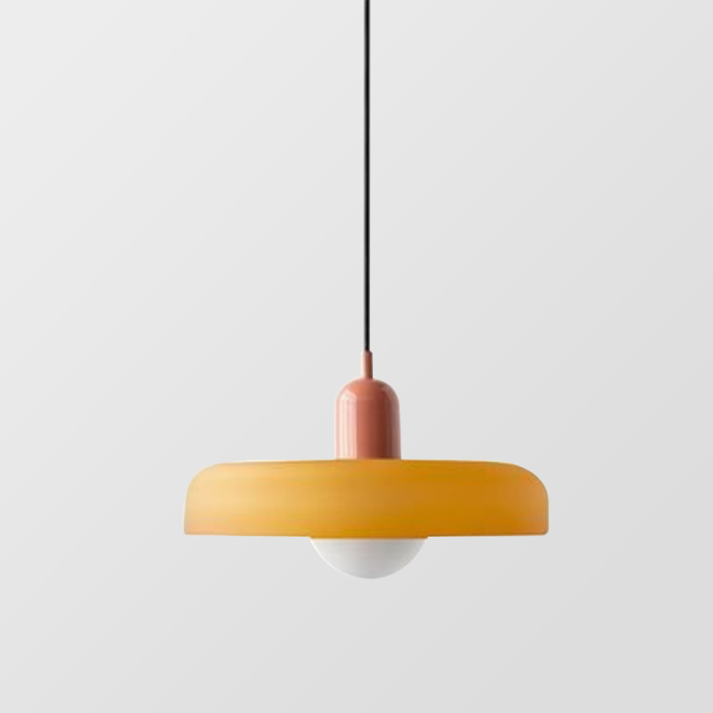 Ewerydays | Bauhaus-Pendelleuchte aus farbigem Glas