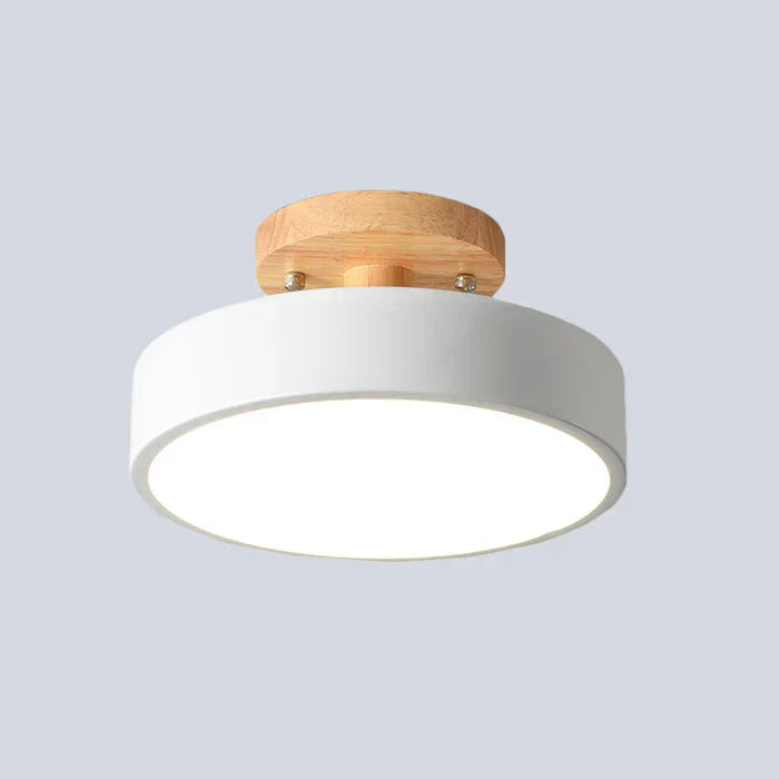 Ewerydays | LumoNord – Skandinavische LED-Deckenleuchte Holz & Metall 39W