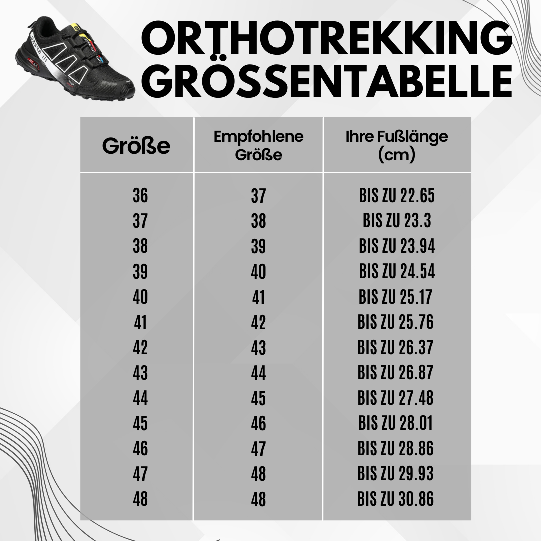 Ewerydays | OrthoTrekking - Orthopädische schmerzlindernde Wanderschuhe