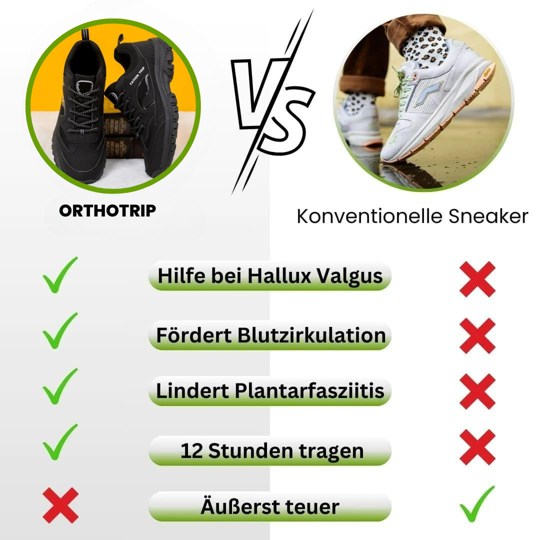 Ewerydays | OrthoTrip - ergonomische schmerzlindernde Komfortschuhe