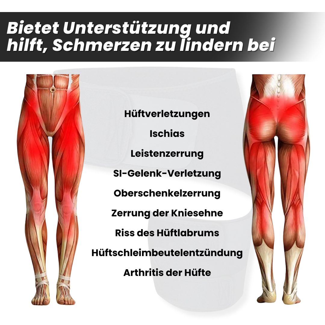 Ewerydays | IschiaCare - orthopädische Bandage zur Behebung von Ischiasschmerzen - Einheitsgröße