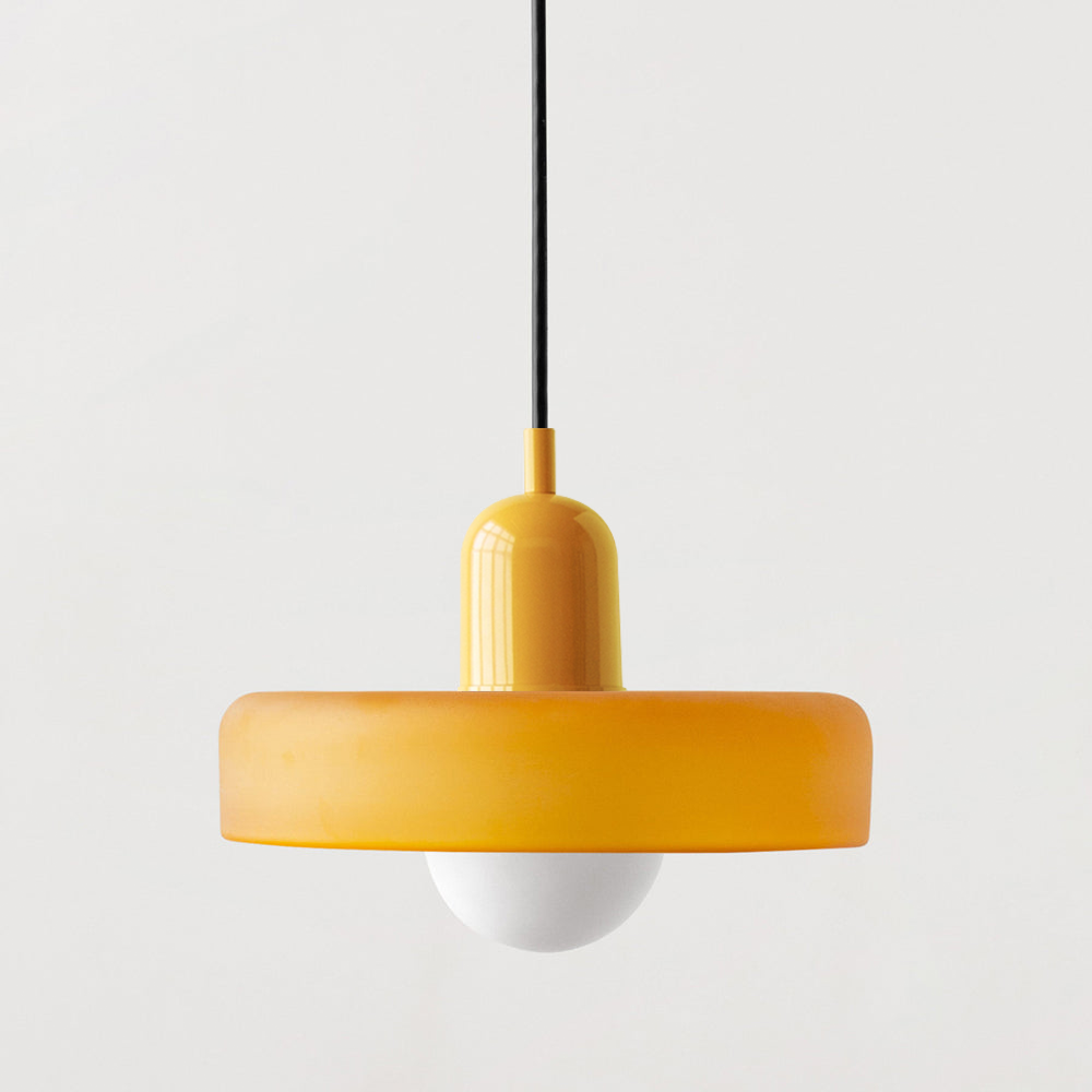 Ewerydays | Bauhaus-Pendelleuchte aus farbigem Glas