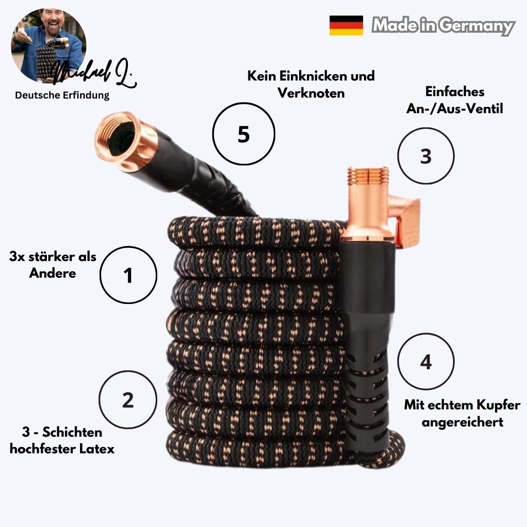 Ewerydays | TurboSpot dehnbarer Schlauch, der nie kniddert - das Original