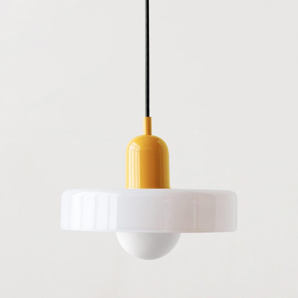 Ewerydays | Bauhaus-Pendelleuchte aus farbigem Glas