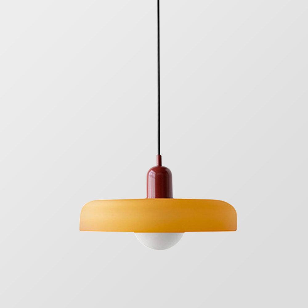Ewerydays | Bauhaus-Pendelleuchte aus farbigem Glas