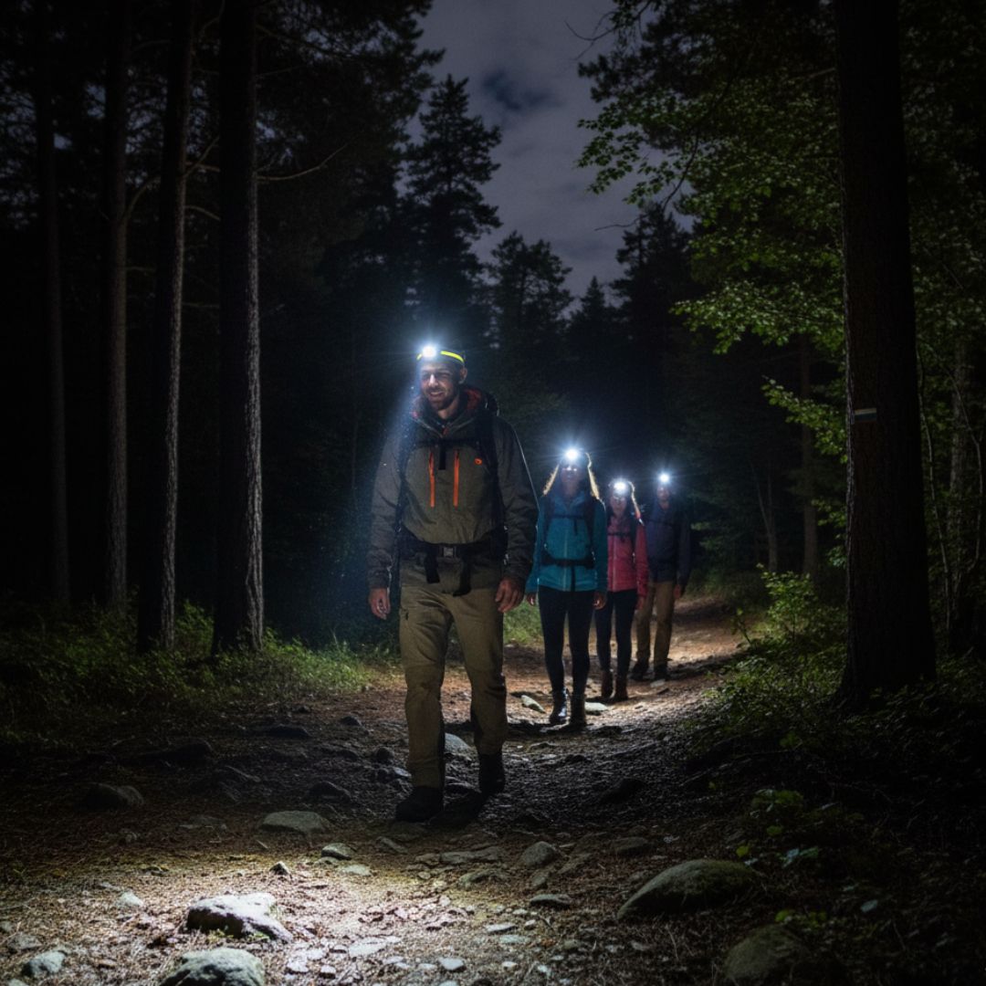 Ewerydays | Profi Stirnlampe 1000 Lumen inkl. Rotlichtmodi