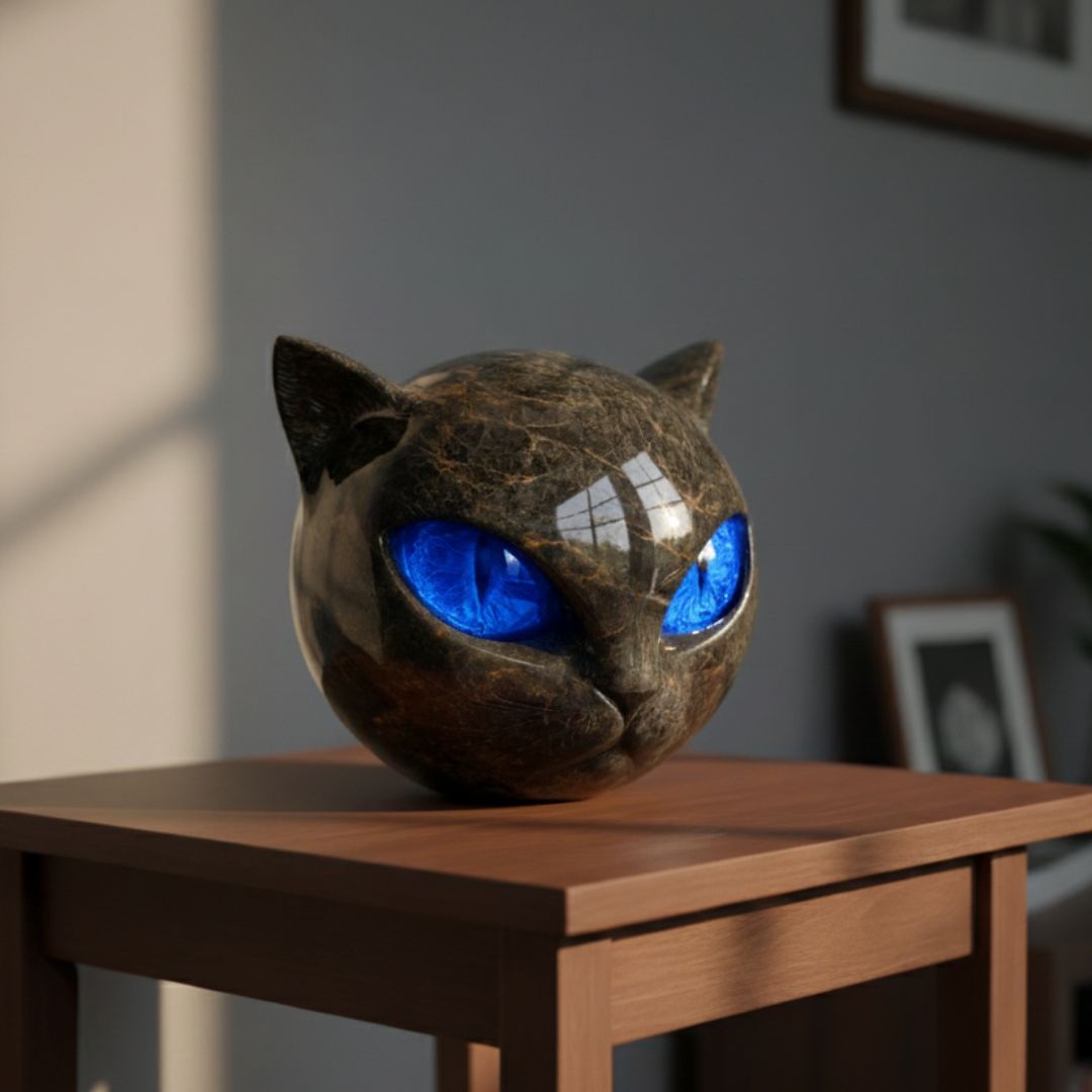 Ewerydays | Mystica – Die schwarze Wächterkatze aus Stein