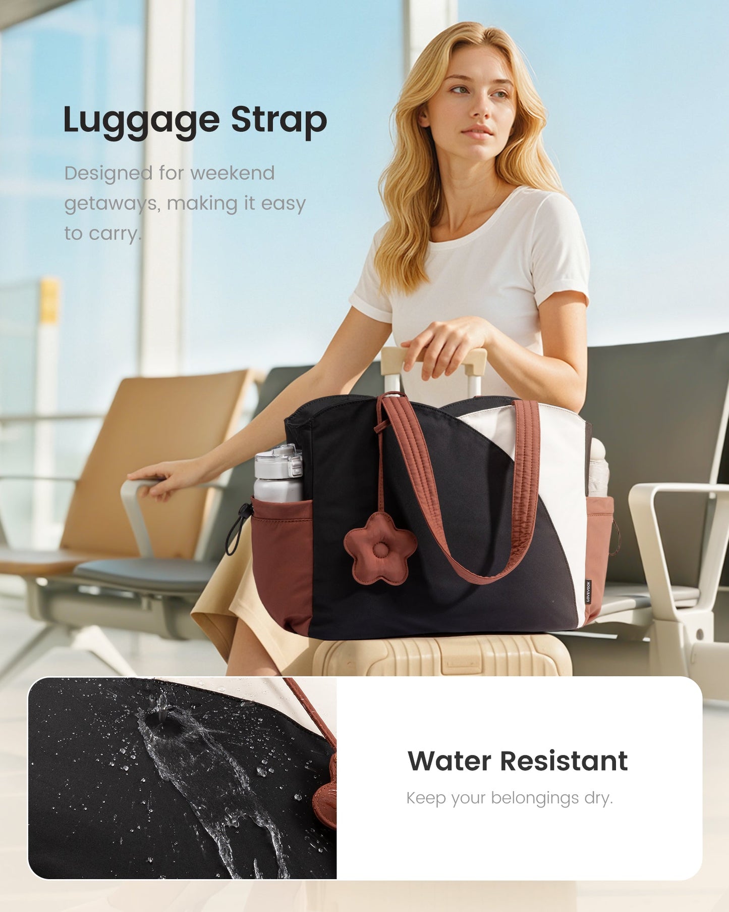 Ewerydays | Puffer Arbeitstasche Laptop 15.6 & 17.3 Zoll Robust & Praktisch