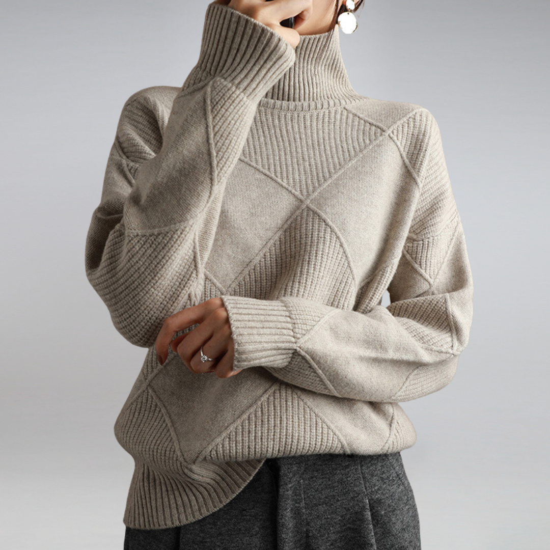Ewerydays | Kuscheliger Kaschmir Damen Rollkragenpullover