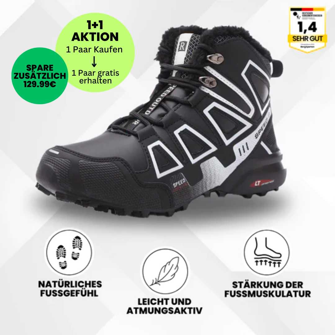 Ewerydays | OrthoTrekking Pro - ergonomische schmerzlindernde Trekking u.-Wanderschuhe - Sonderaktion 1+1 Gratis