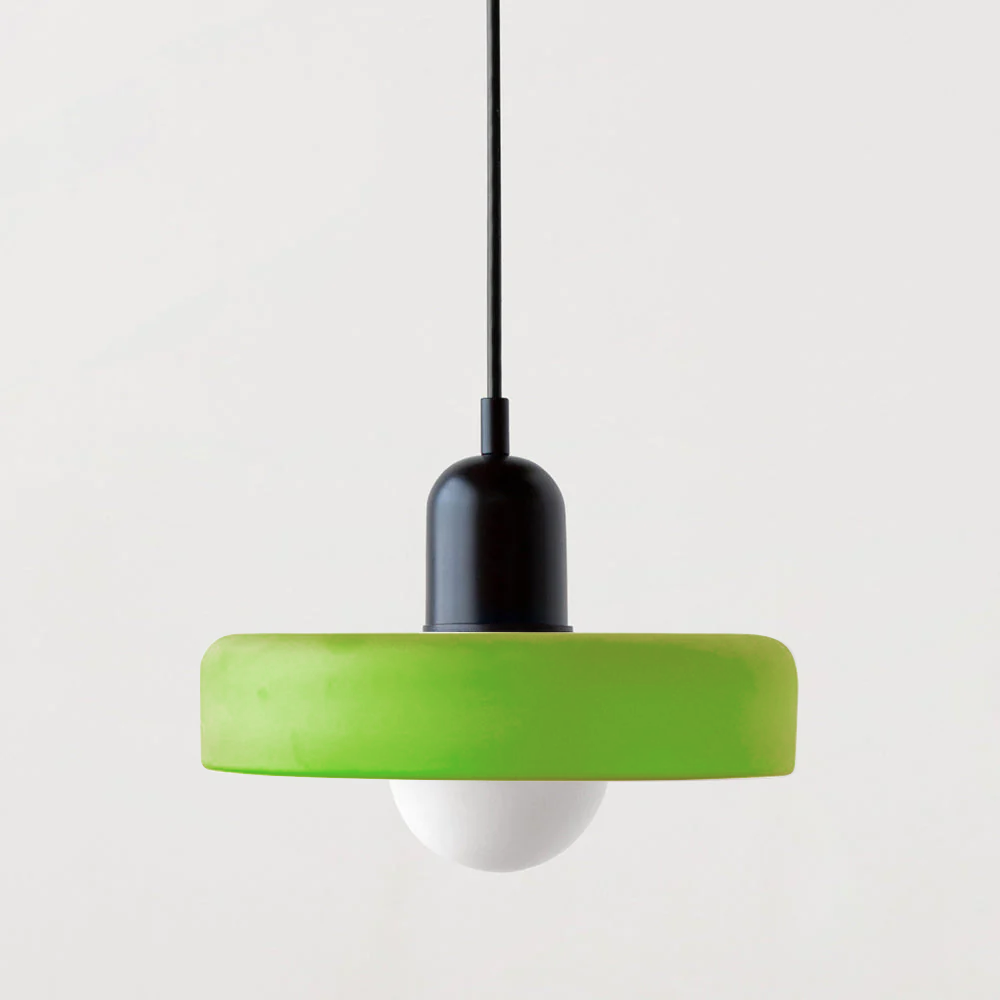 Ewerydays | Bauhaus-Pendelleuchte aus farbigem Glas