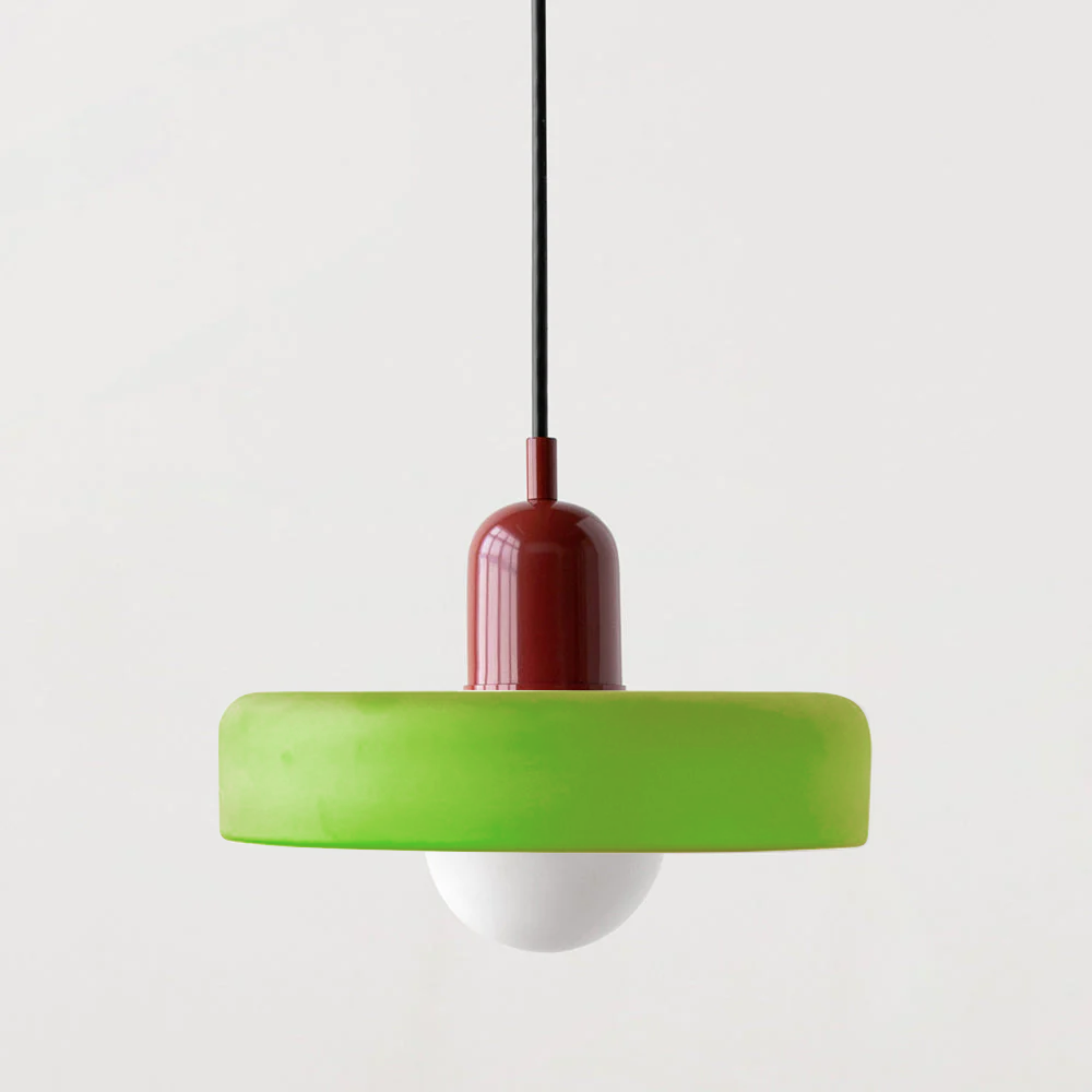 Ewerydays | Bauhaus-Pendelleuchte aus farbigem Glas
