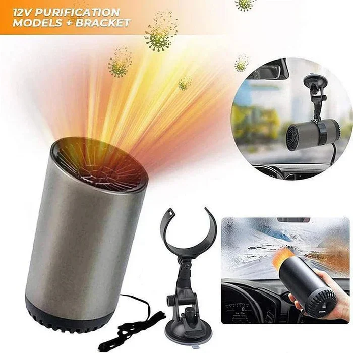 Ewerydays | Schnelles Heizbecherform Auto Warmluftgebläse - Schnelles Heizen & Kühlen Einstellbar 360 Grad drehbar Plug and Use für Auto, SUV, Wohnmobil und Lastwagen