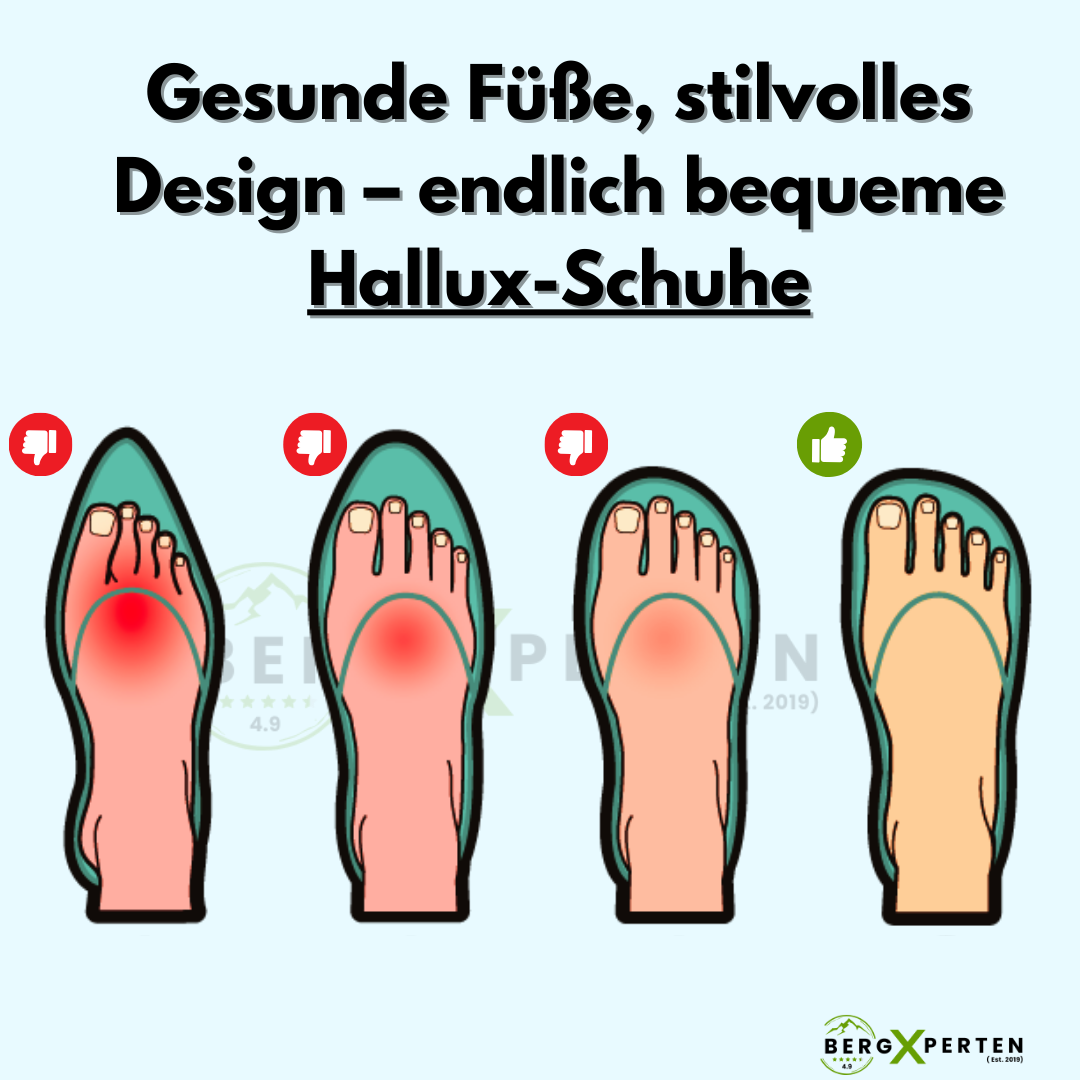 Ewerydays | OrthoTrekking Pro Hallux – ergonomische Hallux Valgus Wander u.-Trekkingschuhe
