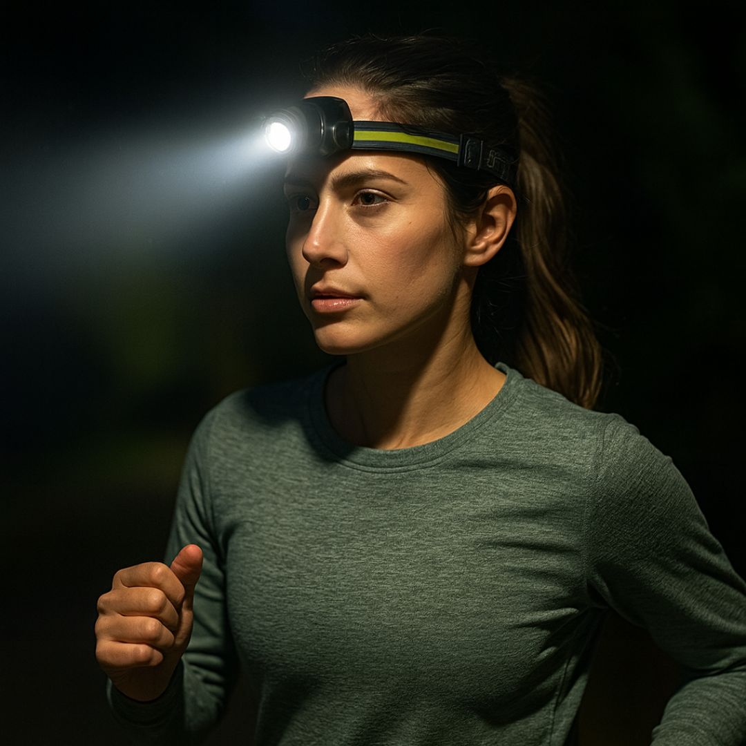 Ewerydays | Profi Stirnlampe 1000 Lumen inkl. Rotlichtmodi