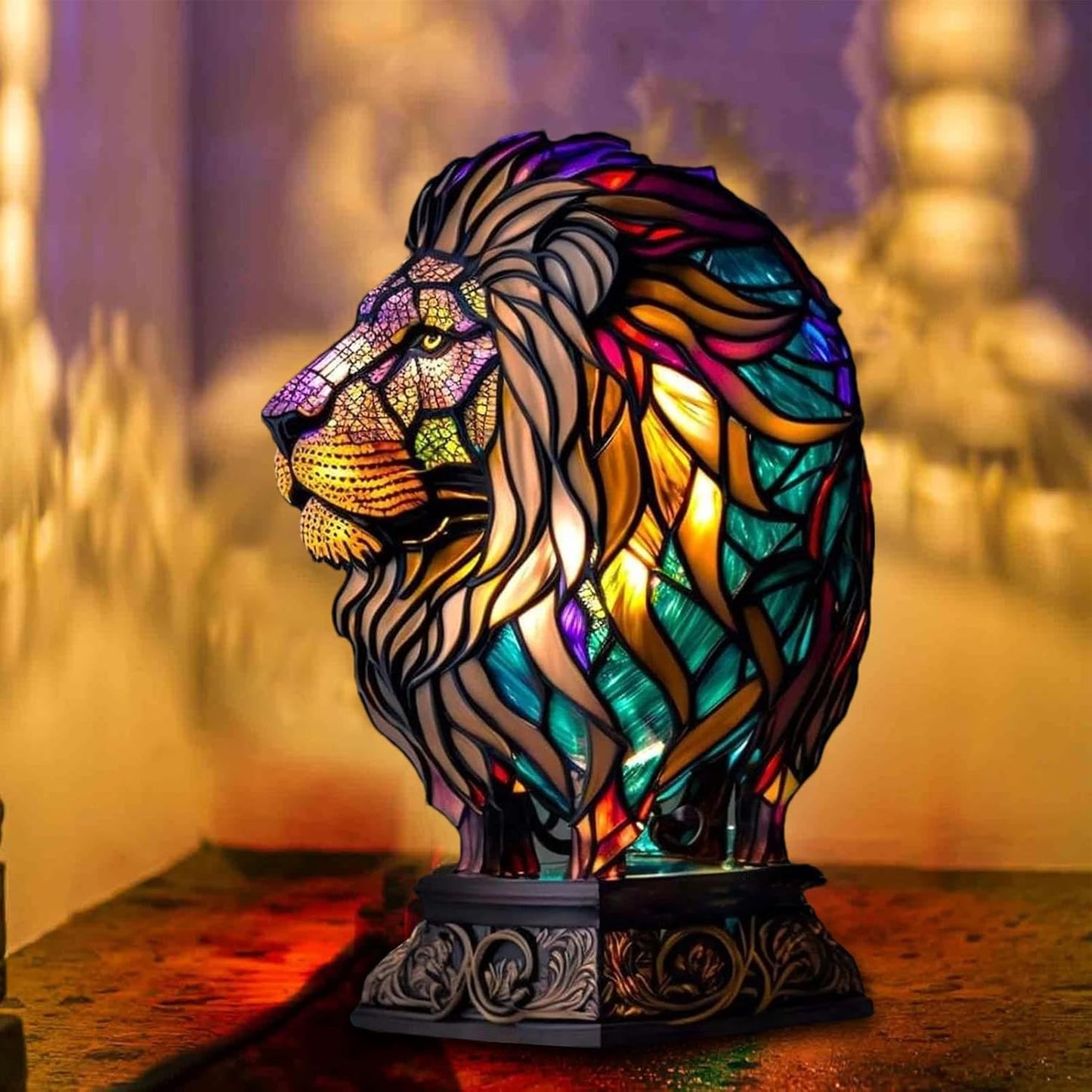 Ewerydays | LeuchtLöwe - handgefertigte Lampe, die Herzen erstrahlen lässt