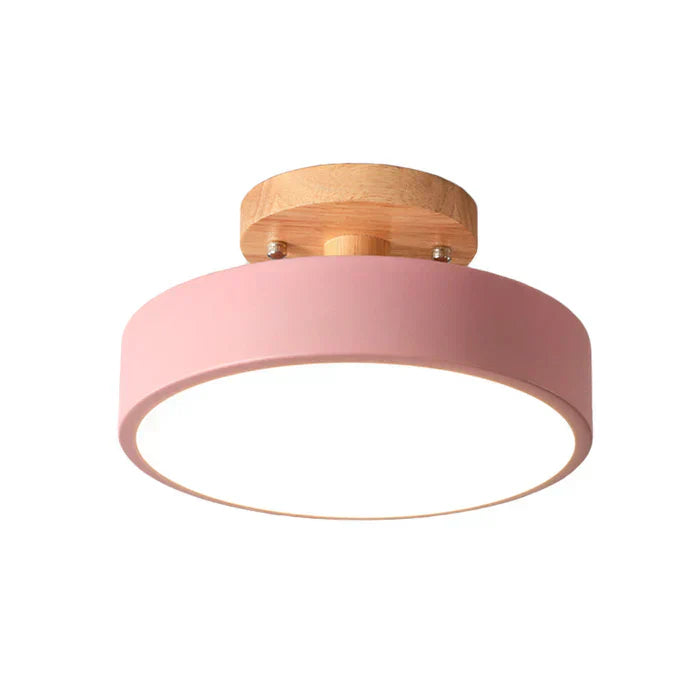 Ewerydays | LumoNord – Skandinavische LED-Deckenleuchte Holz & Metall 39W