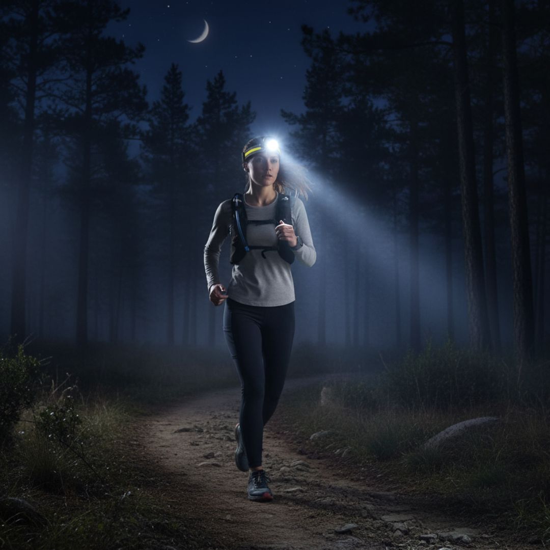 Ewerydays | Profi Stirnlampe 1000 Lumen inkl. Rotlichtmodi