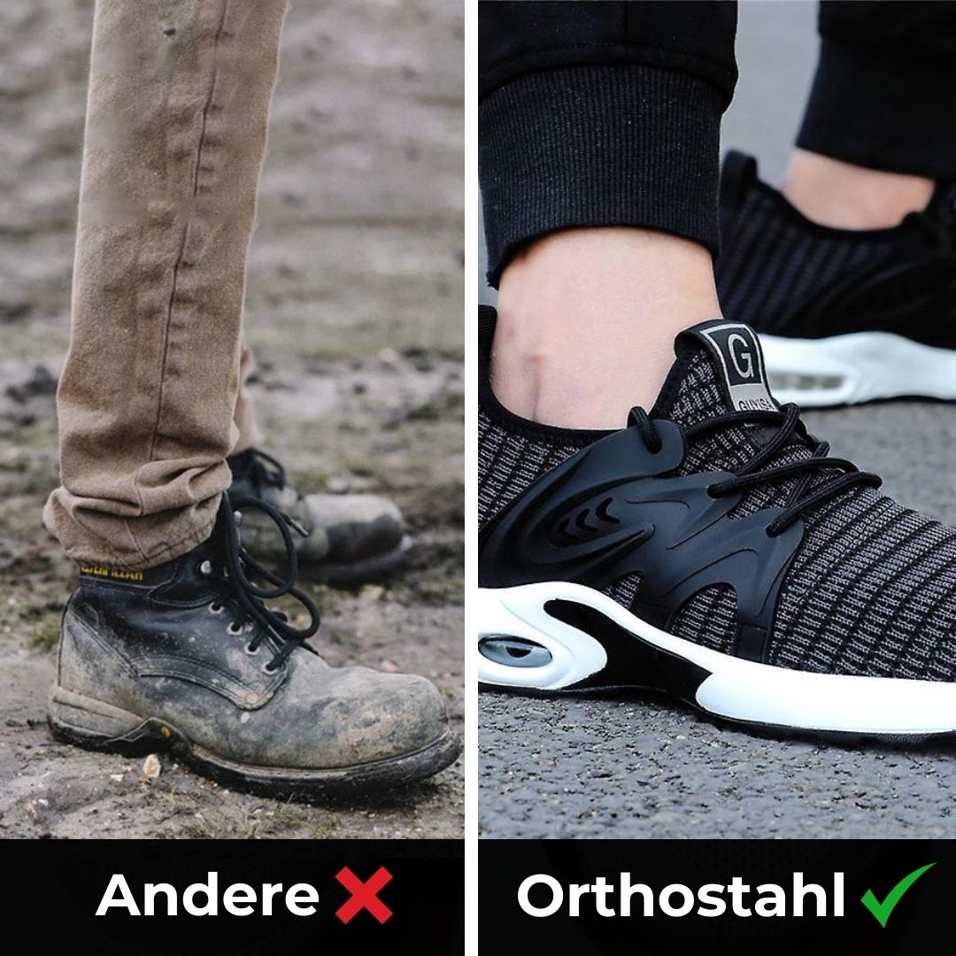 Ewerydays | Orthostahl - ergonomischer und schmerzlindernder Sicherheitsschuh - Zertifiziert nach EN ISO 20345